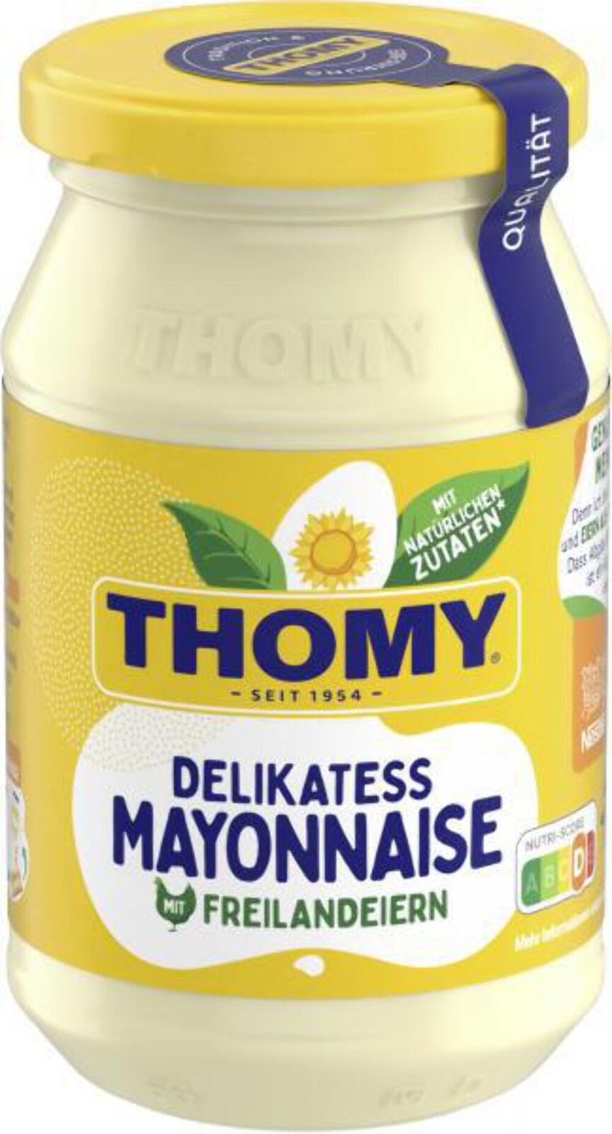 Thomy Delikatess Mayonnaise 500ml Jar